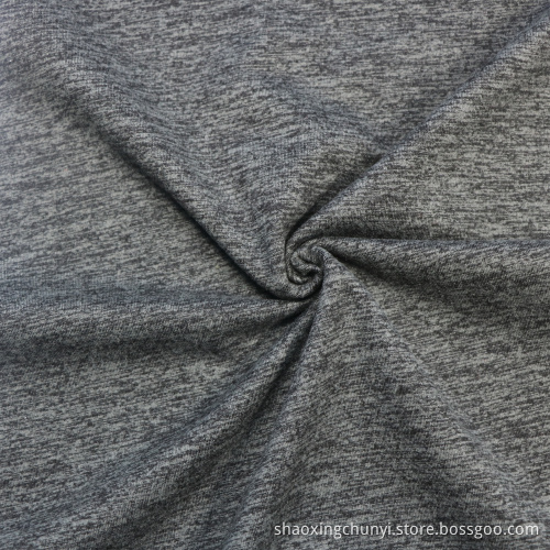 100% Polyester gedrehtes Fleece One Side gebürstete Stoff